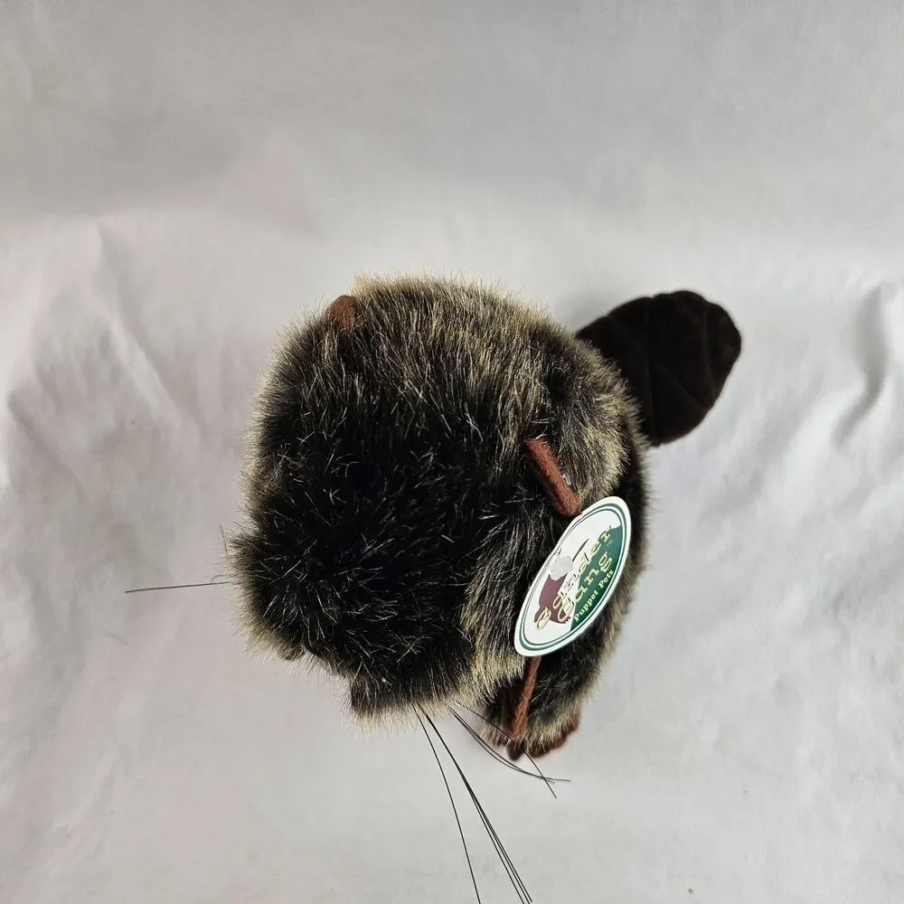 Gander Gang Buzz Beaver Hand Puppet Plush Stuffed Animal Puppet Pets With Tags